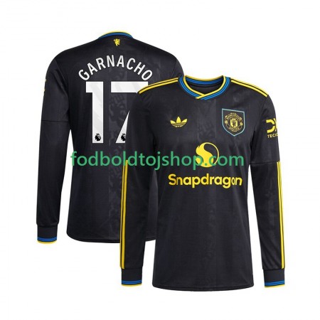 Manchester United Alejandro Garnacho 17 3 trøje 2025-26 L/S